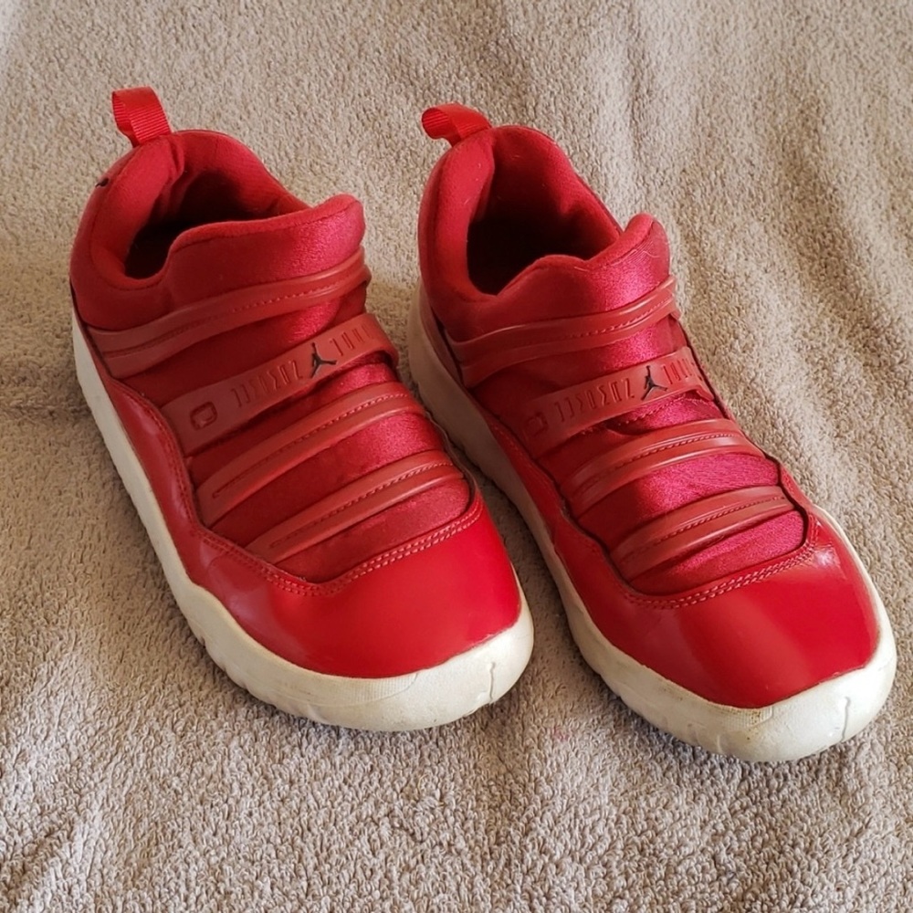 Jordan Kids Red Nike Sneakers size 3Y